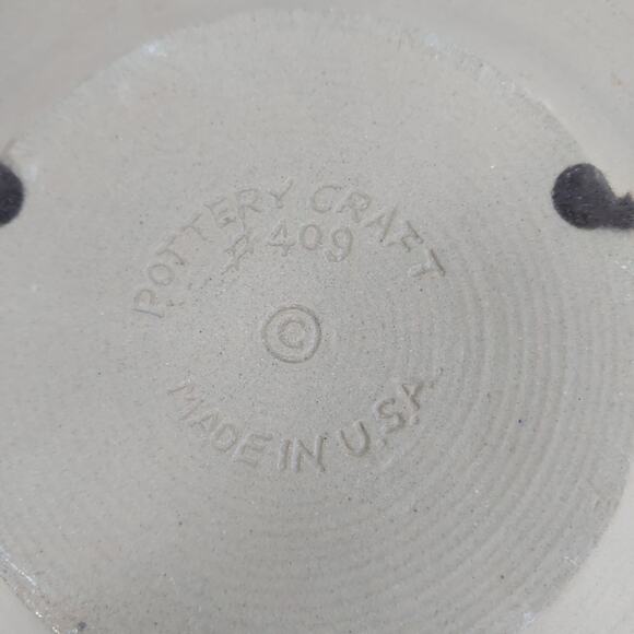 Vintage‎ Pottery Craft # 409 Ashtray Made In USA - Picture 5 of 6